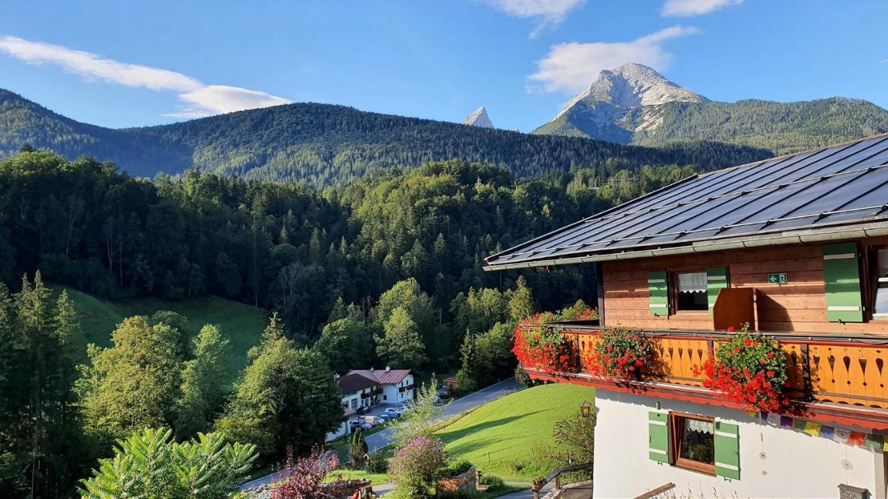 Alpenferienwohnungen Wiesenlehen Berchtesgaden Exteriér fotografie