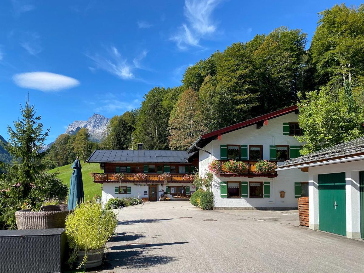 Alpenferienwohnungen Wiesenlehen Berchtesgaden Exteriér fotografie